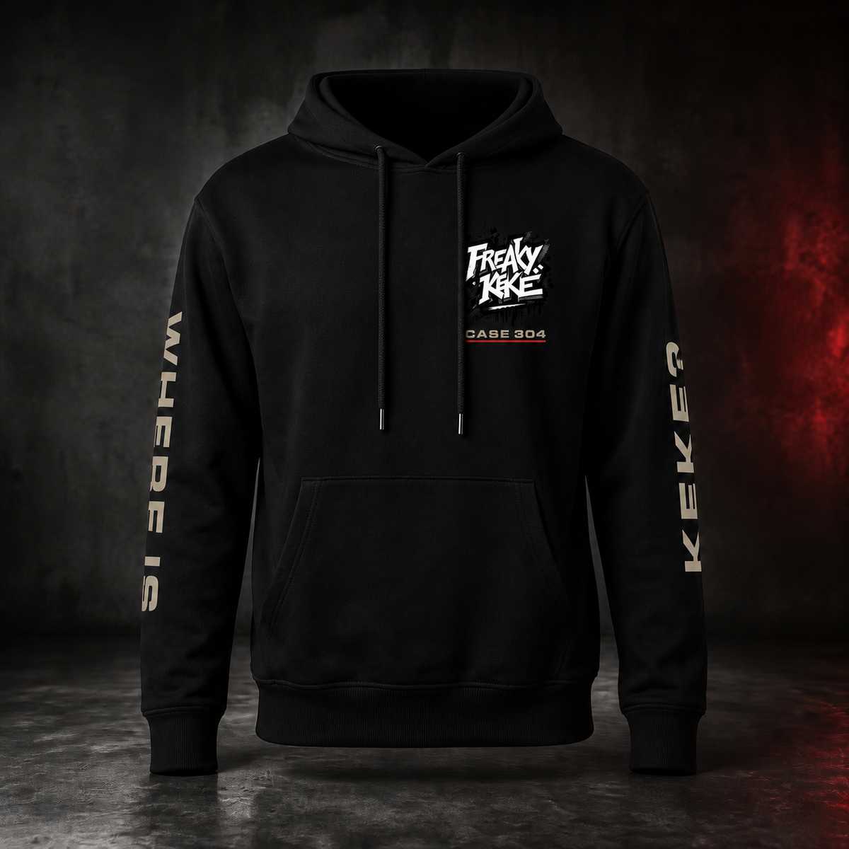 Freaky KEKE “CASE 304” Collector Hoodie