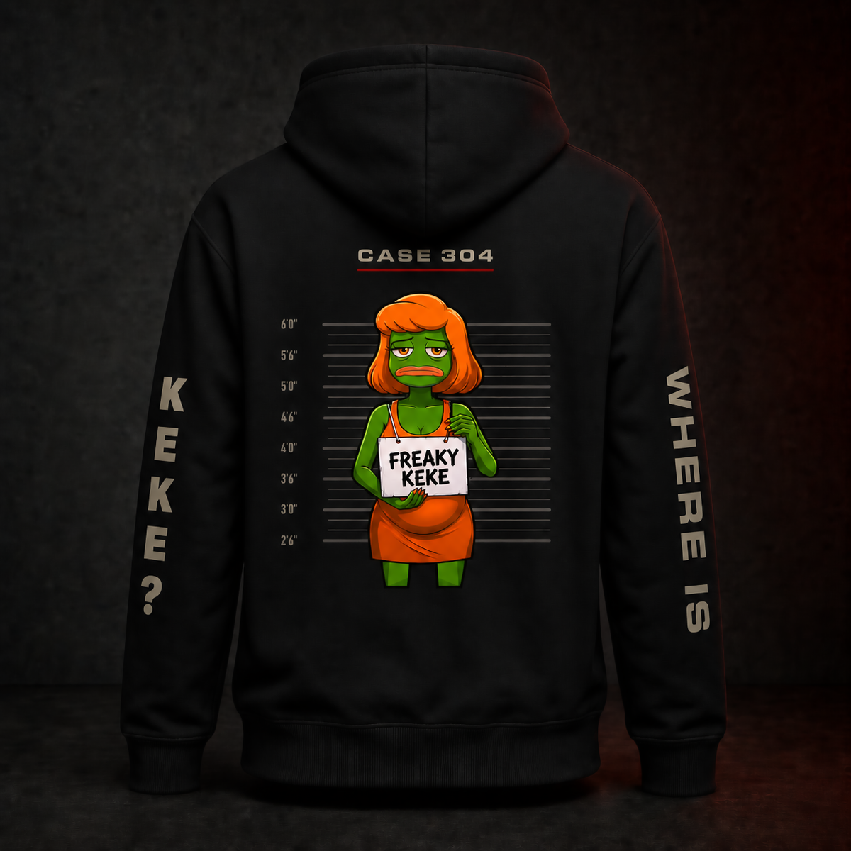 Freaky KEKE “CASE 304” Collector Hoodie