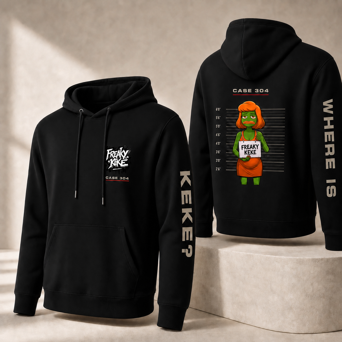 Freaky KEKE “CASE 304” Collector Hoodie
