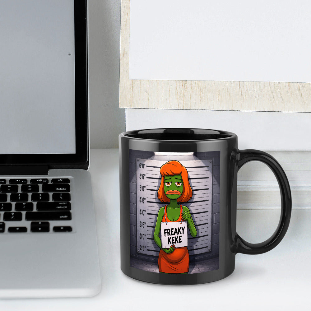 Freaky KEKE “Mugshot” Collector Mug