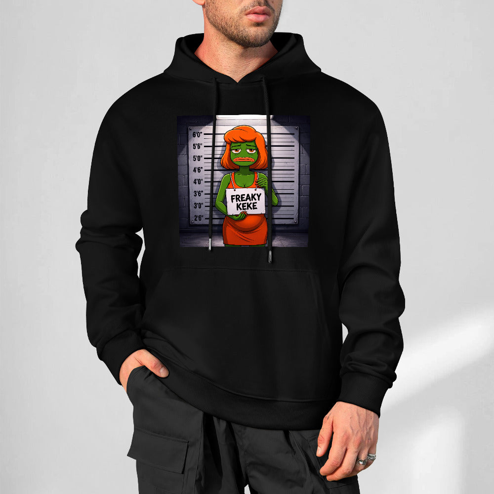 Freaky KEKE “Mugshot” Collector Hoodie