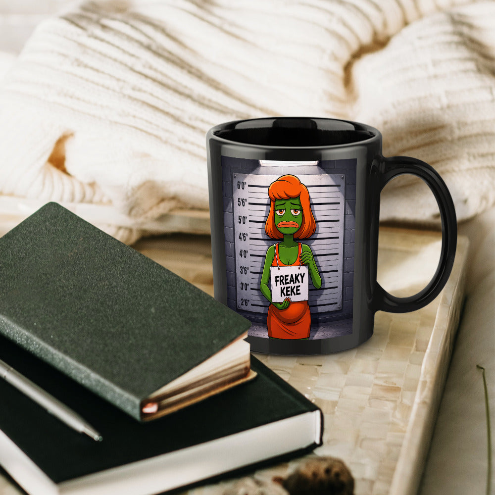Freaky KEKE “Mugshot” Collector Mug