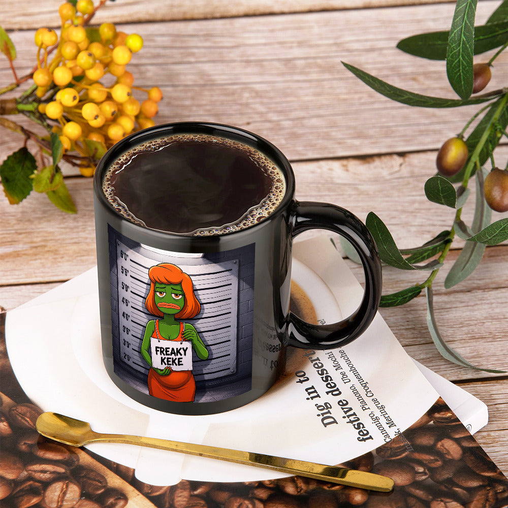 Freaky KEKE “Mugshot” Collector Mug