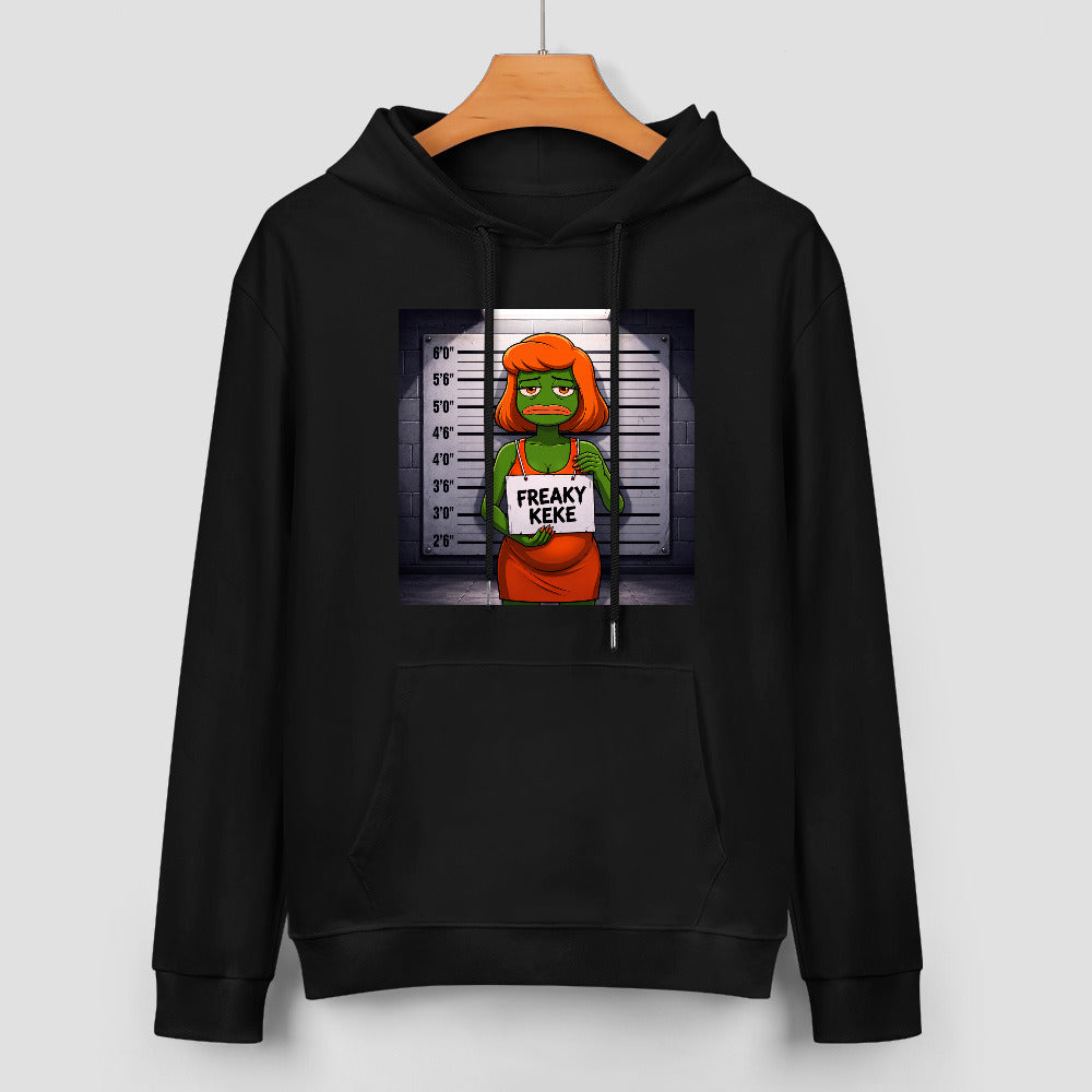 Freaky KEKE “Mugshot” Collector Hoodie
