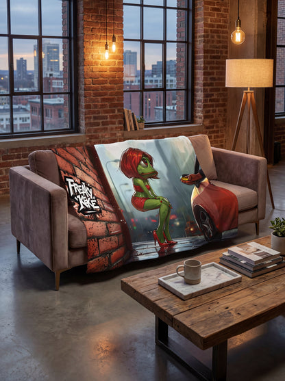 Freaky KEKE “Street Life” Collector Blanket – 70x80