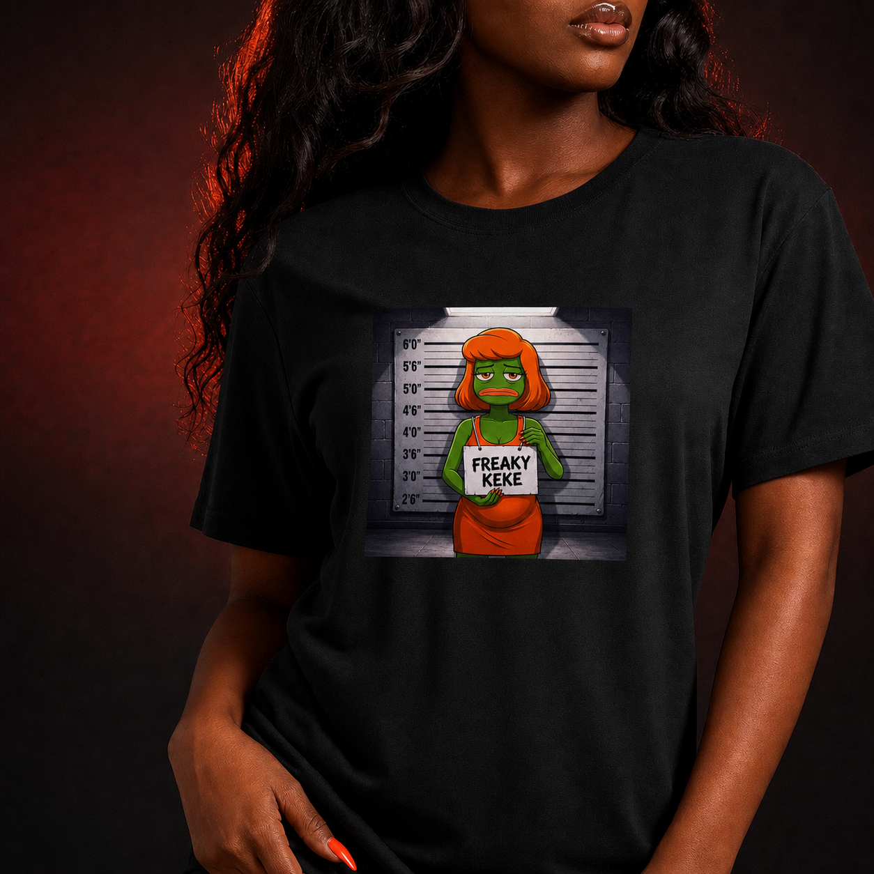 Freaky KEKE “Mugshot” Collector Tee