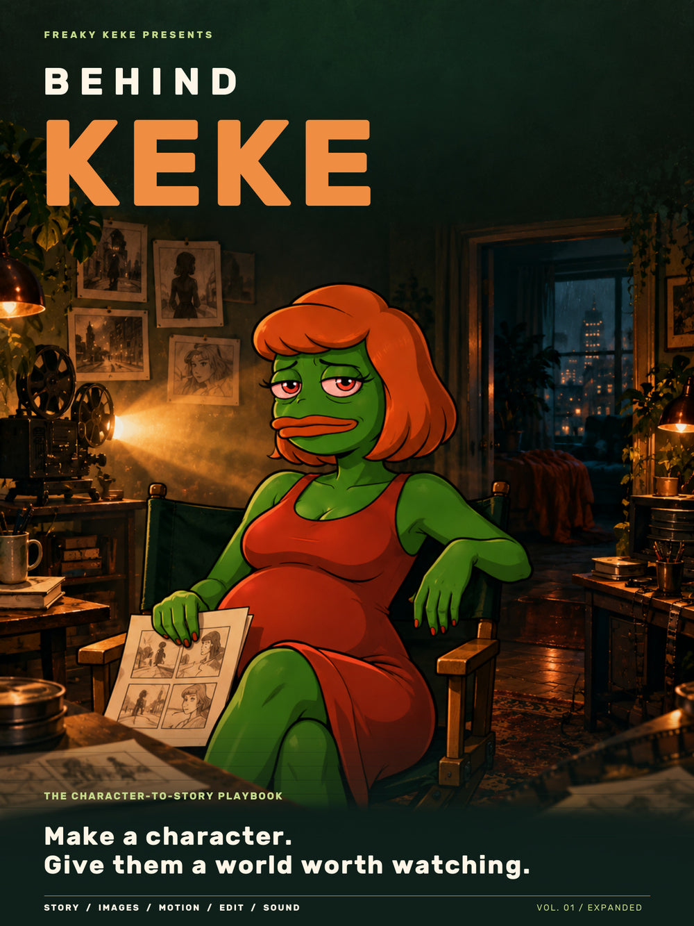 Behind KEKE visual playbook cover