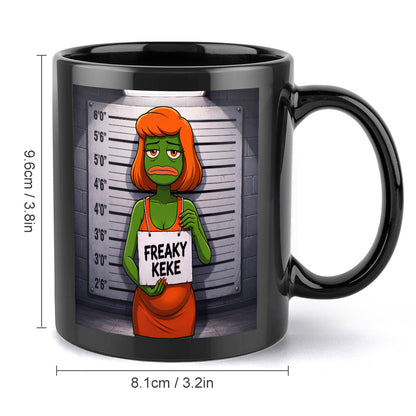 Freaky KEKE “Mugshot” Collector Mug